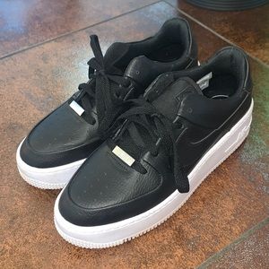 Nike Air Force 1’s (Black)